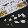 480PCS 2.8mm Automobile Connecteur Kit 2 3 4 6 Connecteur Électrique Moto | Broches Automobile Fil Électrique Connecteurs Kit po