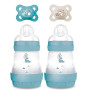 MAM Kit de biberon anti-coliques 160 ml avec tétine taille 1 à partir de la naissance//avec sucette MAM en silicone 0-6