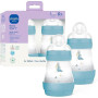 MAM Kit de biberon anti-coliques 160 ml avec tétine taille 1 à partir de la naissance//avec sucette MAM en silicone 0-6
