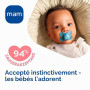 MAM Kit de biberon anti-coliques 160 ml avec tétine taille 1 à partir de la naissance//avec sucette MAM en silicone 0-6