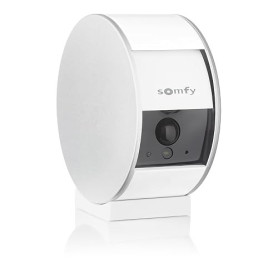somfy 2401507 - Indoor Camera, Caméras avec volet motorisé, Compatible : Alexa, Google Home et Tahoma, Vision Nocturne, Détectio