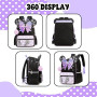 HTgroce Cartable Fille Primaire cm1 Sac Ecole Fille Enfant Rentree Scolaire
