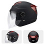 Galatée Casque Adulte à Double Visière. Coque Rigide en Abs, Couche De Protection Eps Renforcée, Boucle à Dégagement Rapide en 7