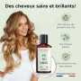 Atelier B — Huile de Fenugrec Bio 50 ml — Pousse & Brillance Cheveux, Raffermissement Corps — Pressée à Froid, Fabriquée en Fran