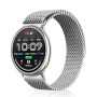 20mm Métal Bracelet pour Amazfit Active 2/Active 3 Premium/Cheetah 2 Pro | Version Épaissie Magnétique Métal de Remplacement pou