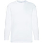 Fruit of The Loom Long Sleeve Value-Weight Tee Col Rond Homme