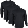 Gildan T-Shirt en Ultra Coton, À Manches Longues, Style G2400 T-Shirt Homme (Lot de 3)