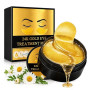 60 Pièces Masques Yeux Or, Patch Yeux Hydrogel Hydratants, Anti Cerne | Collagène, Soin Hydratant Intense, Réduit les Rides et R