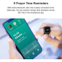 shengyi Compteur intelligent Tasbih pour musulmans Zikr Digital Tasbeeh 5 temps de prière (18 mm)