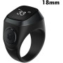 shengyi Compteur intelligent Tasbih pour musulmans Zikr Digital Tasbeeh 5 temps de prière (18 mm)