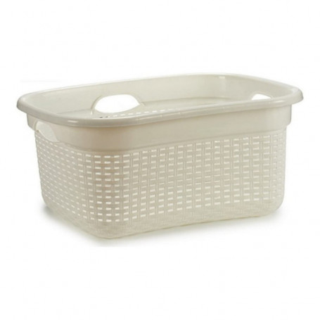 Panier Blanc Plastique (25 L) (63 x 25,5 x 41 cm) 119,99 €