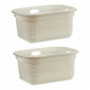 Panier Blanc Plastique (25 L) (63 x 25,5 x 41 cm) 119,99 €