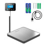 Balance Colis Électronique - 200 kg - Précision 10 g - Fonction Hold-Tare | Écran Numérique Lisible en Livres et Onces, Robuste