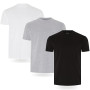 FM London Lot de 3/5 T-Shirts Homme 100% Coton, Vêtements Homme Ajustés