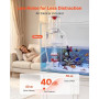 VEVOR Écumeur de Protéines 200-400 L Écumeur pour Aquariums d'eau de Mer, pour Éliminer Déchets Organiques Aquarium Marin et Réc