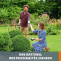 WORX Batterie PowerShare Pro 20V 4 Ah WA3644 | Batterie haute capacité compatible PowerShare 20V, 40V et 80V MAX pour plus d'aut
