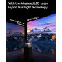 XGIMI Horizon Ultra Videoprojecteur 4K Dual Laser, Dolby Vision | Zoom Optique, 2300 ISO, ISA3.0, Harman Kardon 24W, HDR 10, 1ms