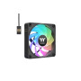 Thermaltake CT120 EX Reverse ARGB Sync |120mm |Pack de 3 |Connexion en série magnétique MagForce 2.0 |PWM 500-2000 tr/min |9 LED