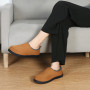 Anmerl Pantoufle Homme Femme à Mémoire de Forme Chaussons Mocassins de Maison d'Hiver pour Intérieur et Extérieur avec Doublure 