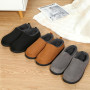 Anmerl Pantoufle Homme Femme à Mémoire de Forme Chaussons Mocassins de Maison d'Hiver pour Intérieur et Extérieur avec Doublure 