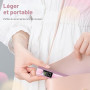 Lampe UV Ongles Gel, Portatif Lampe UV Ongles,Avec Support, 6w Sans Fil Mini Lampe-UV Petite, Rechargeable,3 Minuteries, Afficha