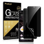 Pnakqil 2 Pièces Protection D'écran Anti-Espion pour Google Pixel 7a 5G TPU Protection Ecran, Sans Bulle, Compatible avec d'empr