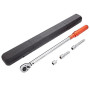 VEVOR 1/2" Clé Dynamométrique Mécanique Clé de Torsion 34-340 N.m Précision ±3% Clé à Cliquet Réglable 72 Dents Contre Surcouple