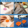 Bitone Lot de 3 Guides de Couture Magnétiques Multifonctionnels, Accessoires de Couture avec Échelle Précise，Guide Universel Com