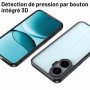 Heioloo Coque pour Xiaomi Poco F7 Étui de Protection Transparent Housse Dos Rigide en PC, Résistant aux Rayures, Aux Chocs Coque