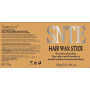 Samnyte Bâton de cire, perruques de cheveux Bâton lisse de contrôle de bord, pommade coiffante non grasse pour cheveux rebelles