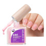 8ml Vernis Durcisseur Ongle pou Solution pour Ongles Fragiles et Cassants | Vernis de Couleur Rose Naturel Velouté il Renforce R