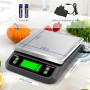 YBVXYV balance cuisine 40kg/1g Acier Inoxydable Avec 6 Unités Tare Fonction | Balance De Cuisine Professionnelle, Avec Pcs Fonct