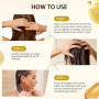 Bofuoos Huile de Batana Pour Cheveux, 100% Pure Pressée à Froid Batana Oil | Naturelle Huile de Batana du Honduras, Restaure les