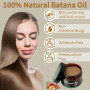 Huile de batana, Huile de batana 100% naturelle pour la croissance des cheveux, Élimine les fourches, restaure les cheveux abîmé