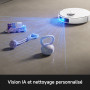MOVA P70 Pro Ultra Robot Aspirateur Laveur, Aspiration 30 000Pa, | moteur 260RPM avec pression de 12N, brosse & serpillière exte
