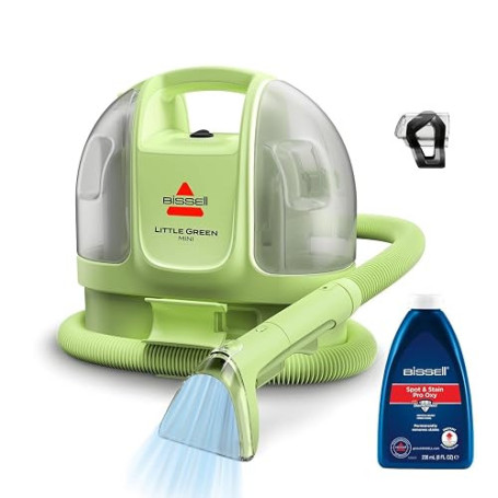 BISSELL Little Green Mini, détacheur portable, puissance et portabilité inégalées, nettoyage multi-surfaces, léger, portable, fi