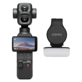 DJI Bundle Standard Osmo Pocket 4P, caméra vlog 4K à Double Objectif | Zoom optique 3×, zoom jusqu’à 12×, 4K/240 ips, plage dyna