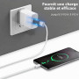 Duttek Adaptateur Femelle USB C vers Mâle USB 10Gbps, Adaptateur USBC vers A OTG Charge Rapide pour iPhone, MacBook, PC, Laptop,