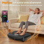 MOSUNY Plateforme Vibrante Perte de Poids, Plateforme Vibrante de Massage Lymphatique, Modèle 2026 Amélioré à Double Moteur Plaq