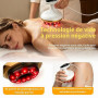 Masseur Anti Cellulite 4-en-1 Appareil de Massage sous Vide avec Thérapie par la Chaleur & LED Anti-Cellulite pour Raffermisseme
