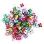 100 Pièces Perles de Tresse de Cheveux, Dreadlocks en Métal Perles, Cheveux Tresse Manchette en Aluminium Anneaux de Tresses Dre