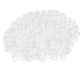 MagiDeal 100pcs Perles de Cheveux Barrettes Magiques pour Coiffure Diy Extensions de cheveux