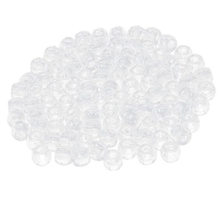 MagiDeal 100pcs Perles de Cheveux Barrettes Magiques pour Coiffure Diy Extensions de cheveux