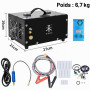 Compresseur d'air PCP TUXING 4500Psi, pompe à air pour réservoir de fusil PCP, alimenté par 12 V CC pour voiture ou 220 V CA dom