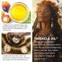 Huile de Batana Bio pour Cheveux 120g, Huile de Batana pour la Croissance des Cheveux, 100% Raw Batana Oil for Hair Growth, élim