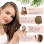 Huile de Batana Bio pour Cheveux 120g, Huile de Batana pour la Croissance des Cheveux, 100% Raw Batana Oil for Hair Growth, élim