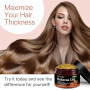 Huile de Batana Bio pour Cheveux 120g, Huile de Batana pour la Croissance des Cheveux, 100% Raw Batana Oil for Hair Growth, élim