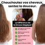 Brosse à Cheveux Magique - Démêlante Instantanée - Poils de Sanglier & Nylon - Anti-Casse & Anti-Statique - Pour Cheveux Bouclés
