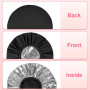 AOGOE 2 Pièces Bonnet Coiffure Chauffant, Auto Chauffante avec 2 Chouchous | Bonnets Double Couche en Aluminium pour Soins, Bonn