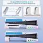 FASTSNAIL Support Horizontal avec éclairage LED RVB pour Console PS5 Slim/Pro，Base antidérapante avec 4 Ports USB, Accessoire po